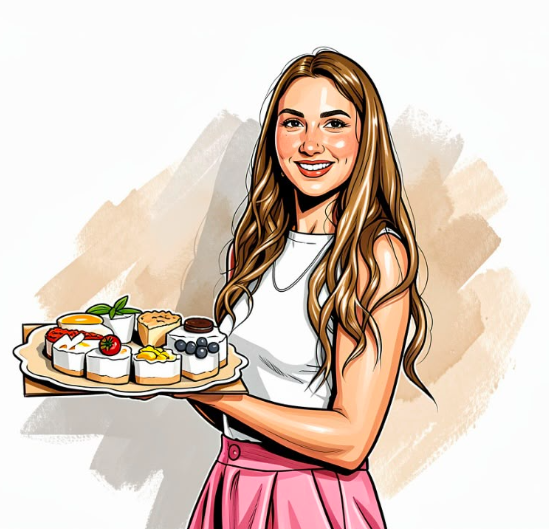 Dita, the baker behind Rīga CakeShake